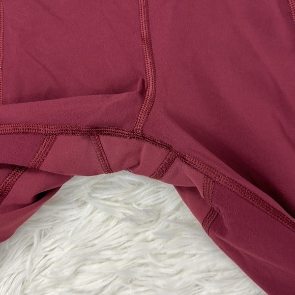 🔥$SALE$🔥 Lululemon Rebel Runner Crop Wine Berry - Picture 3 of 9